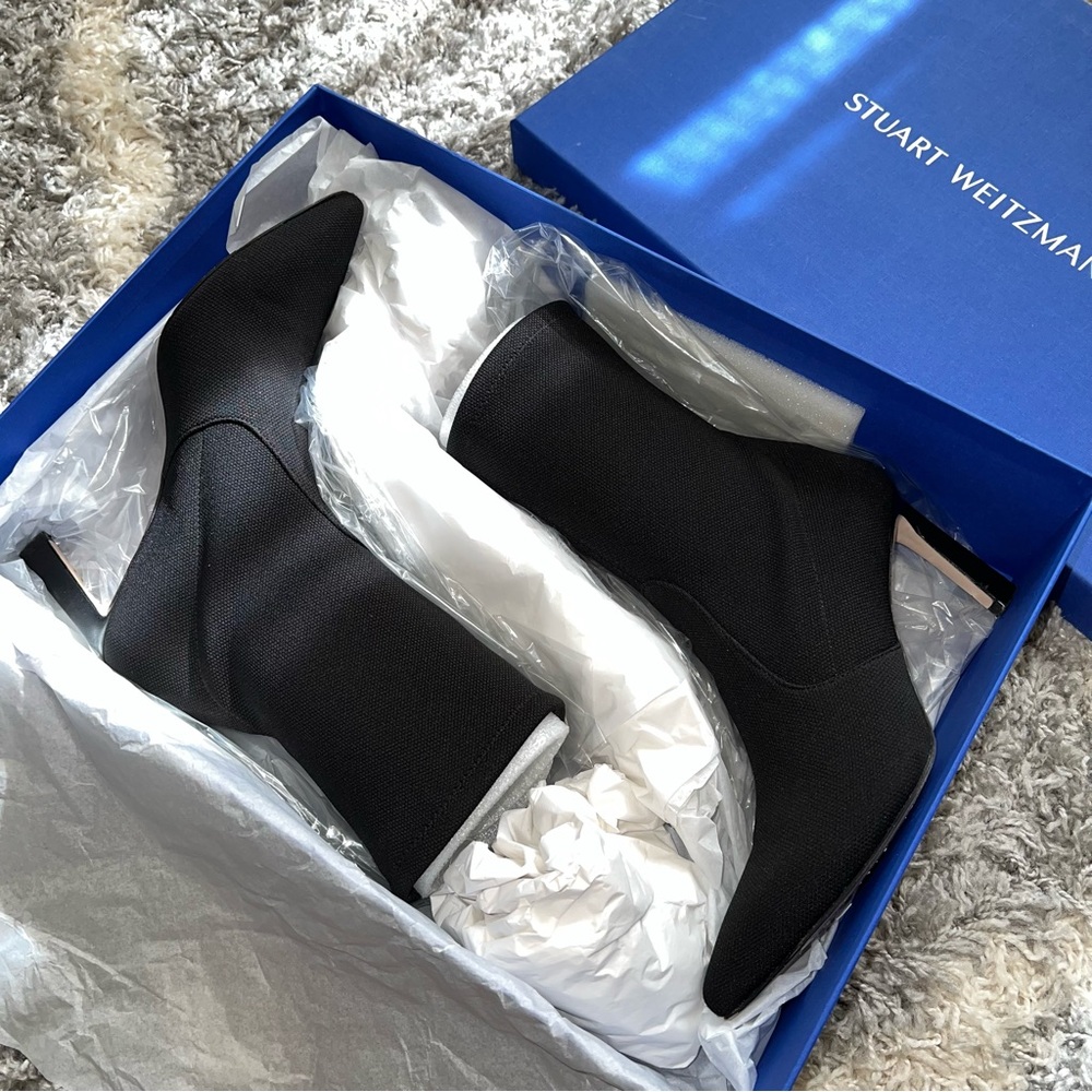 Stuart Weitzman Rapture 75 Stretch Bootie